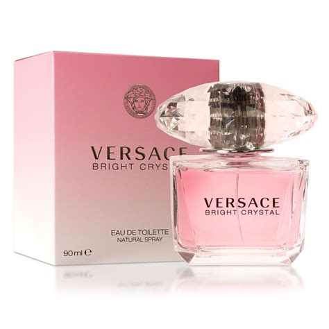 versace bright crystal 90ml eau de toilette spray|Versace Bright Crystal refill.